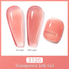 Red Semi-Permanent UV Gel Nail Polish 15ml (0.5 fl oz) Top & Base Hybrid