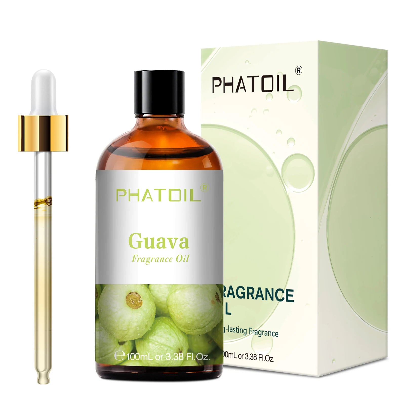 PHATOIL 100ml Aromatherapy Fragrance Oil — Coconut & Vanilla, Strawberry, Cherry, Lemon — 1/2/3-Pack for Diffuser, Candle Making & DIY