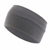 Wide Elastic Yoga Headband – Solid Color Sport Hair Band for Men & Women (One Size, Cotton-Spandex)
