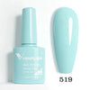 Hema-Free TPO-Free Gel Nail Polish 7.5ml, Glitter Jelly & Nude Shades, Soak-Off UV/LED Full Coverage French