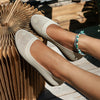 Women's Knitted Slip-On Ballet Flats – Breathable Round-Toe Casual Loafers