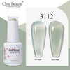 Top & Base 15ml (0.5 fl oz) Gel Nail Polish – Semi-Permanent UV/LED Soak-Off Base Coat and Top Coat, Long-Lasting Manicure
