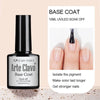 Glitter Gel Nail Polish 15ml Soak-Off UV/LED Base & Top Coat, 321 Colors