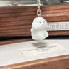 Fluffy 3D Animal Resin Keychain – Alpaca, Elk, Capybara & Goose Cute Bag Charm