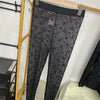 Women's Tulle Mesh Long Sleeve Sheer Blouse Moon Flocked Y2K Top