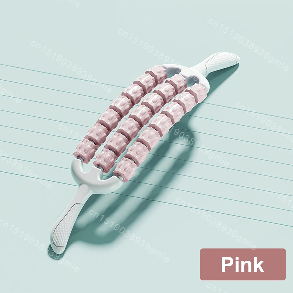 Portable Slimming Roller Massager Deep Tissue Lymphatic Muscle Roller for Legs Back Body