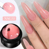 Clear Non-Sticky Hand Extension Gel 15ml (0.51 fl oz) 3D Sculpting & Carving Solid Hard Gel for Fake Nails