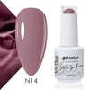15ml Gel Nail Polish 65 Colors Soak-Off UV/LED Semi-Permanent Nail Gel Varnish