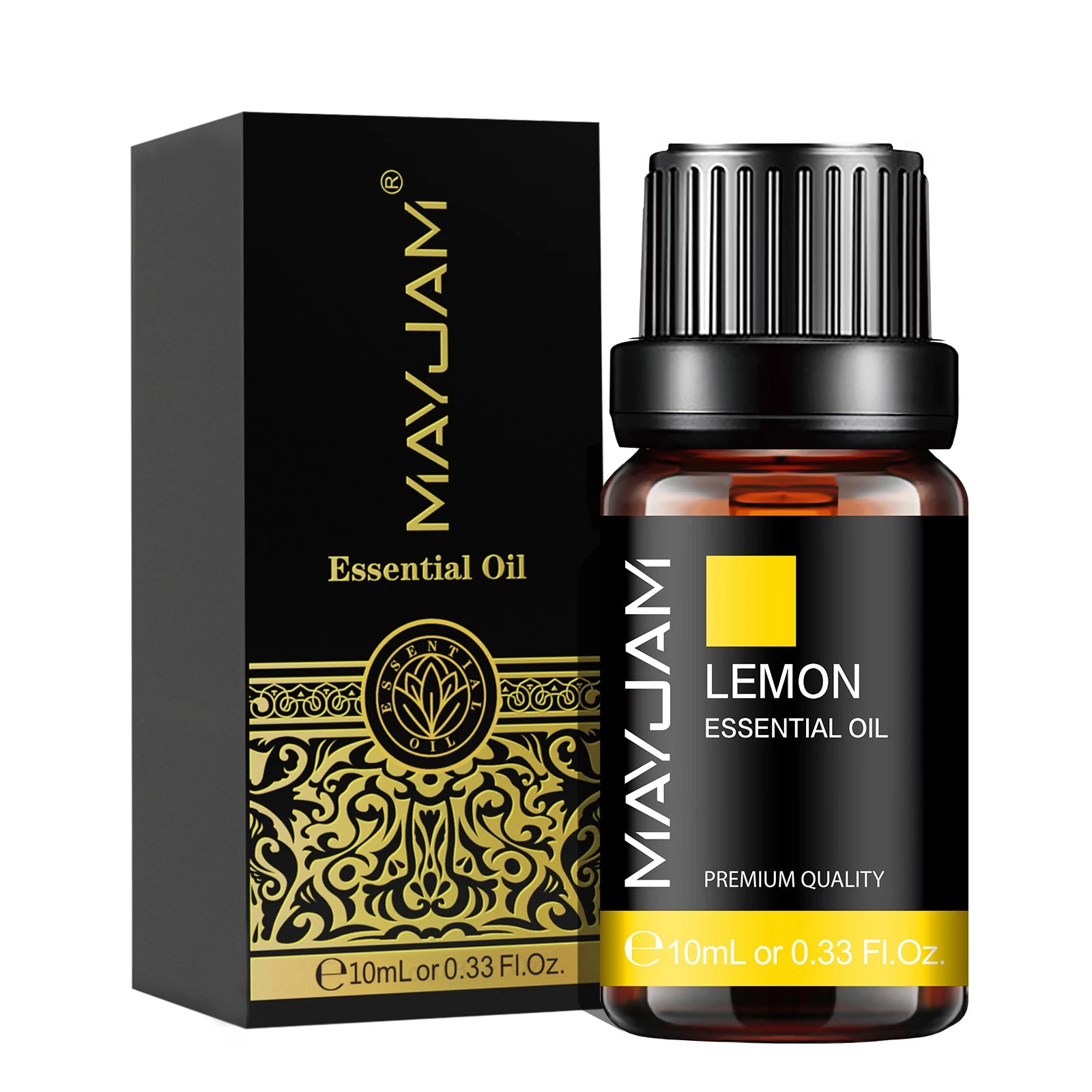 MAYJAM 10ml (0.34 fl oz) Pure Aromatherapy Essential Oil - Lavender, Jasmine, Eucalyptus, Vanilla, Sandalwood, Bergamot, Rosemary, Citronella, Cinnamon