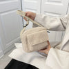 Plush Faux Fur Crossbody Shoulder Bag for Women, Small Fluffy Lambswool Winter Handbag