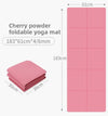 Foldable Yoga Mat Eco Friendly Tpe Folding Travel Fitness Exercise Double Sided Non-Slip For Pilates & Floor Workouts