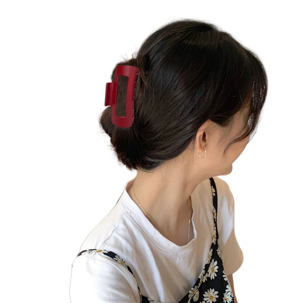 Silicone Non-Slip Soft Claw Hair Clip - Flexible Elegant Hair Claw for Women