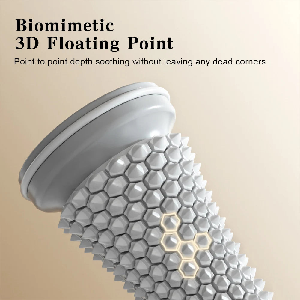 TPR Foot Massage Roller – Ergonomic Reflexology & Leg Muscle Massager for Deep Tissue, Portable Pilates/Yoga Recovery