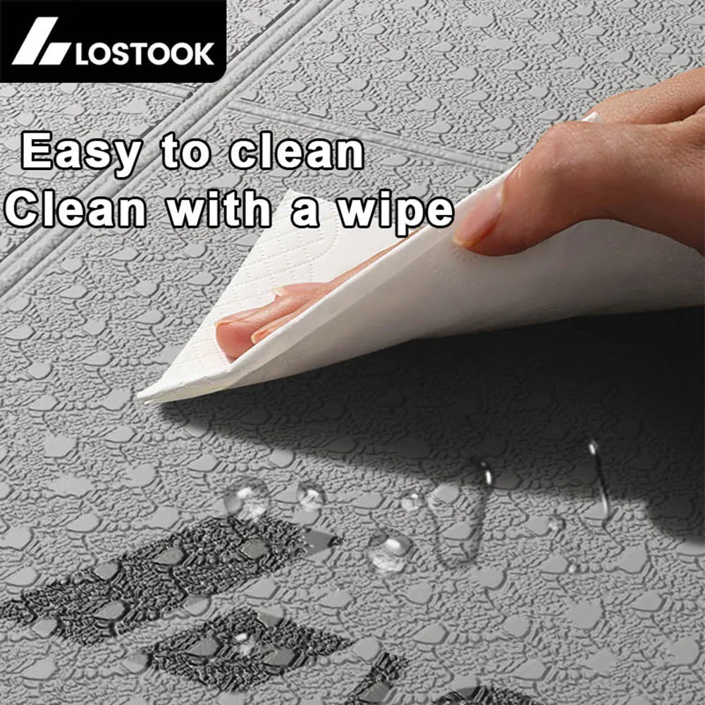 Foldable TPE Yoga Mat 4mm - 183 x 61 cm (72 x 24 in) Portable Travel Exercise & Pilates Mat