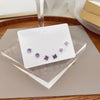 S925 Silver Needle Mini Stud Earrings Set for Women and Girls, Cute Geometric Fashion Jewelry Gift