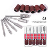 YIKOOLIN 6-in-1 USB Electric Nail Drill Kit — Portable Pen-Style Manicure Polisher with Nail Art Bits
