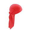 Unisex Velvet Longtail Pirate Hat Durag Bandana Headwrap - Breathable Soft Velvet - 46 x 105 cm (18.1 x 41.3 in) - 17 Colors