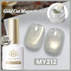 Cat Eye Magnetic Gel Nail Polish 10ml (0.34 fl oz) HEMA & TPO Free, Semi-Permanent Soak-Off, Full Coverage — 117 Colors