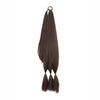 30-Inch (76 cm) Synthetic Long Braided Ponytail Hair Extension Heat-Resistant Box Braid for Women