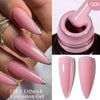 15ml (0.5 fl oz) Quick Extension Gel Nail Polish Nude Milk White Builder Hard Gel Varnish UV/LED