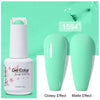 Top & Base 15ml (0.5 fl oz) Gel Nail Polish – Semi-Permanent UV/LED Soak-Off Base Coat and Top Coat, Long-Lasting Manicure