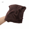 Women's Large Solid Polyester Hijab Scarf 80 x 190 cm (31.5 x 74.8 in) Long Muslim Headscarf Wrap Shawl Turban