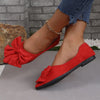 Women's Slip-On Pointed Toe Breathable Flats — Comfortable Non-Slip Casual Loafers