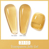 Red Semi-Permanent UV Gel Nail Polish 15ml (0.5 fl oz) Top & Base Hybrid