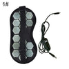 Tourmaline Jade Eye Massager - Electric Heated Eye Mask with Germanium Infrared Therapy & 16 Jade Stones
