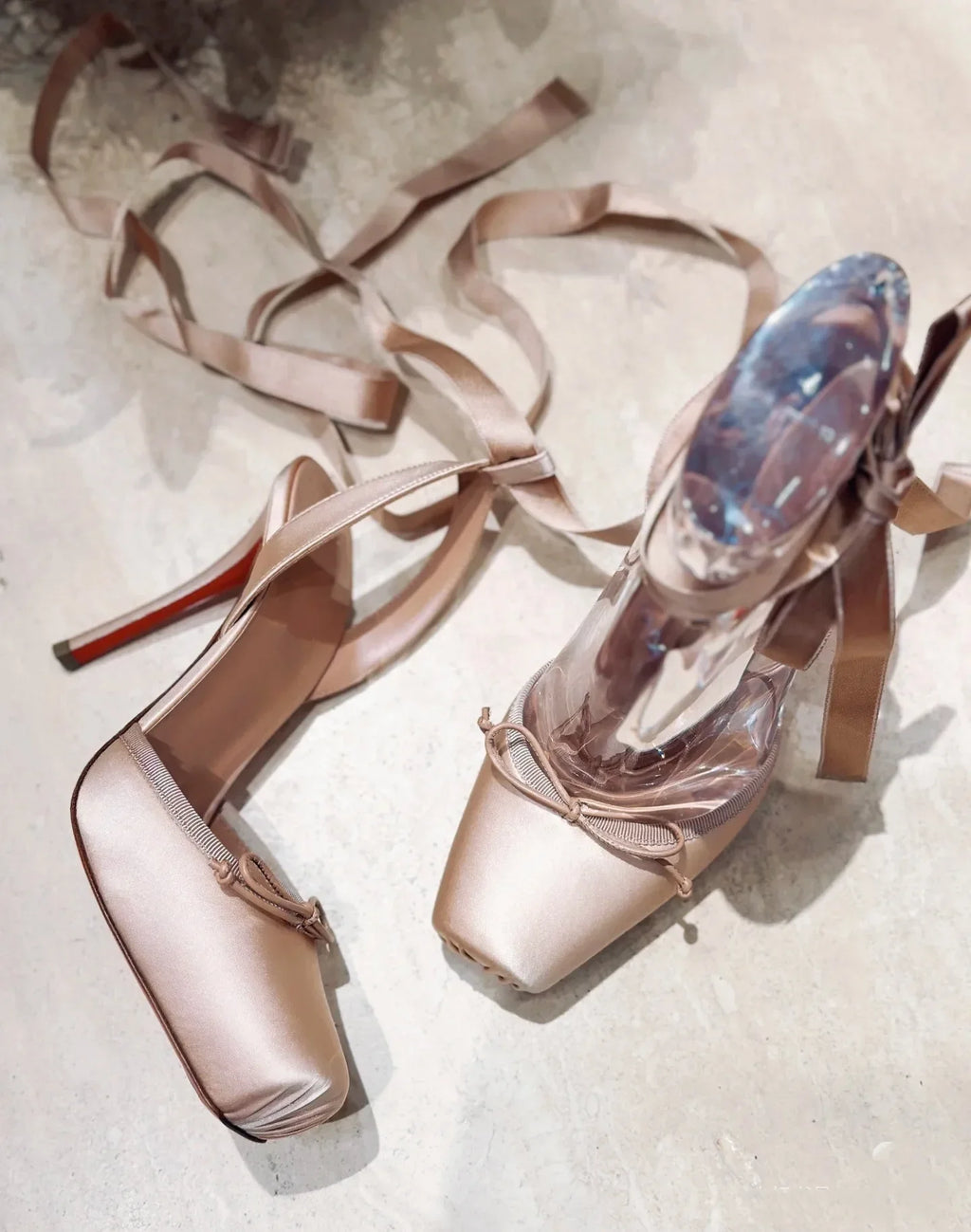 Women's Satin Square-Toe Ankle-Strap Stiletto Sandals, Party & Wedding Evening Heels