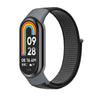 Nylon Loop Strap Compatible with Smart Fitness Bands - Adjustable Breathable Sport Wristband, NFC-Compatible Replacement