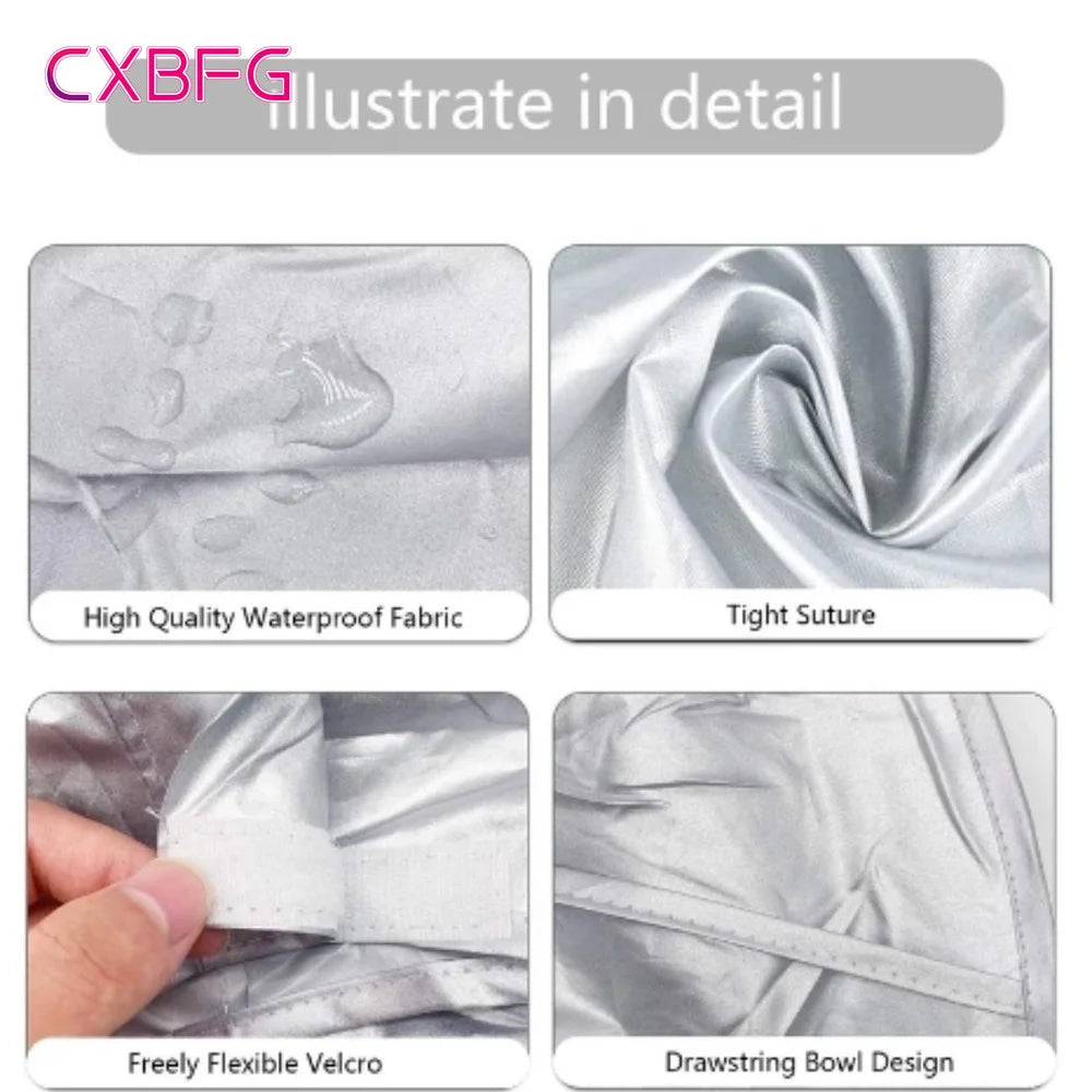 Foldable Hairdressing Cape with Adjustable Velcro Neck – Portable Hair Cutting Apron for Barbers & Salons, Grey