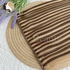 Double Injected Hole Weft Human Hair Extensions — Straight Twin-Tab Invisible Weft (Natural Black/Brown)