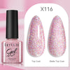 129-Color Gel Nail Polish 7ml (0.24 fl oz) – Soak-Off UV/LED Gel Varnish for Manicure & Nail Art