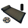 Acupressure Shakti Mat with Pillow – Spike Massage Mat for Back & Body Pain Relief, Yoga Relaxation (68×42×2 cm / 26.8×16.5×0.8 in)