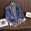 Cashmere-Feel Pashmina Shawl – Women's Warm Winter Scarf Wrap, 70 x 190 cm (27.6 x 74.8 in)