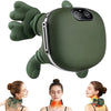 Bionic Neck & Shoulder Massager Shawl, 3-Speed Kneading Shiatsu with Heat, Wireless Rechargeable for Neck, Shoulders, Back & Legs