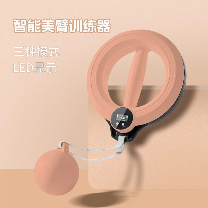 Smart Arm Hula Hoop – Lightweight Portable Ergonomic with 3-Mode LED Display for Arm Toning & Home Fitness