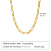 18K Gold Plated Paperclip Chain Bracelet for Women Adjustable Twist Link Chunky Stackable Layered Jewelry