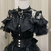 Kawaii Lolita Lace Patchwork Blouse - Harajuku Sweet Bow O‑Neck Summer Top