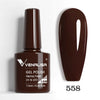 Hema-Free TPO-Free Gel Nail Polish 7.5ml, Glitter Jelly & Nude Shades, Soak-Off UV/LED Full Coverage French