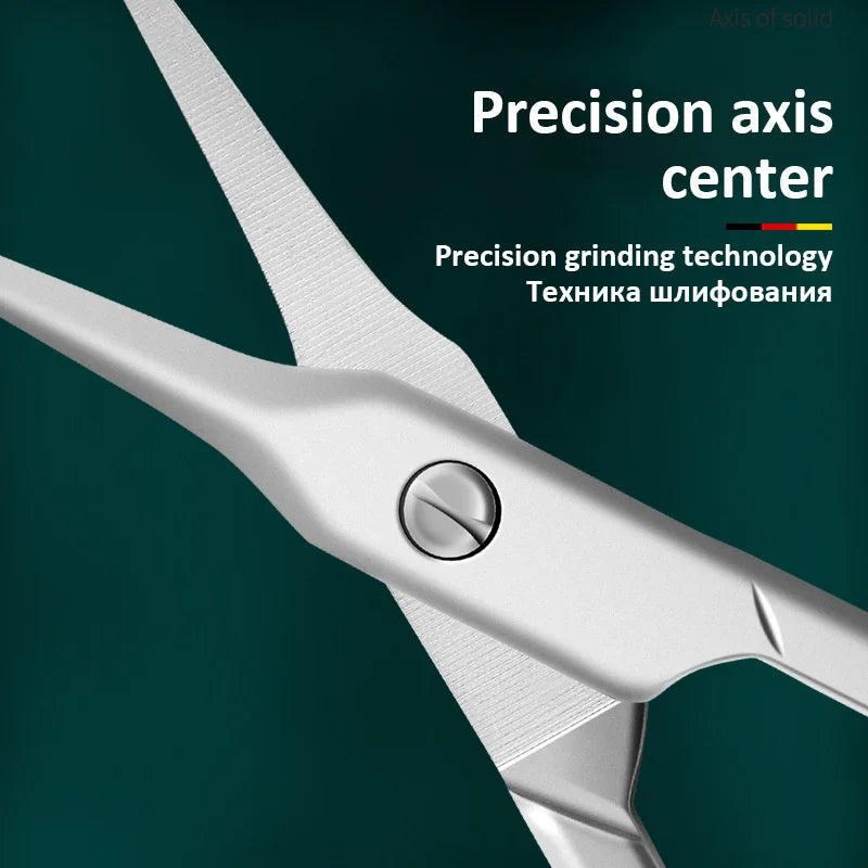 Professional Stainless Steel Cuticle Scissors – Curved Tip Small Manicure & Nail Art Dead Skin Remover