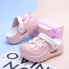 Women Platform Clogs Cartoon Hollow Summer Beach Slide Sandals Lightweight EVA Garden Slides