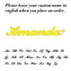 Personalized Cursive Name Necklace for Women – Stainless Steel Letter Pendant Choker, Box Chain (Silver | Gold | Rose Gold)