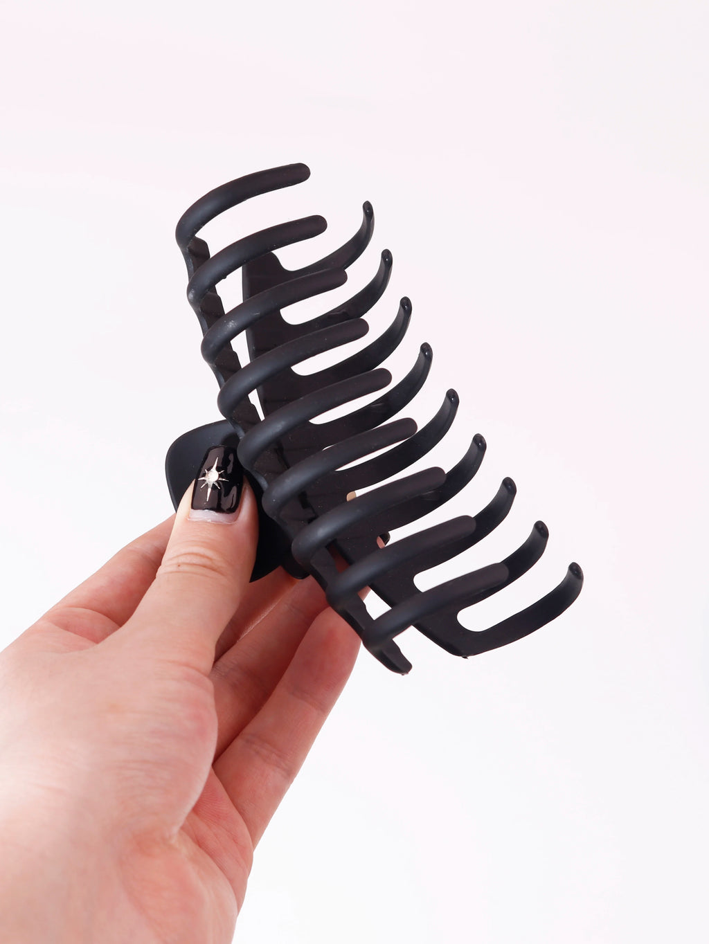 Women's Strong Anti-Slip Grab Hair Clip for Thick Hair, Mid-Split 1-Pack