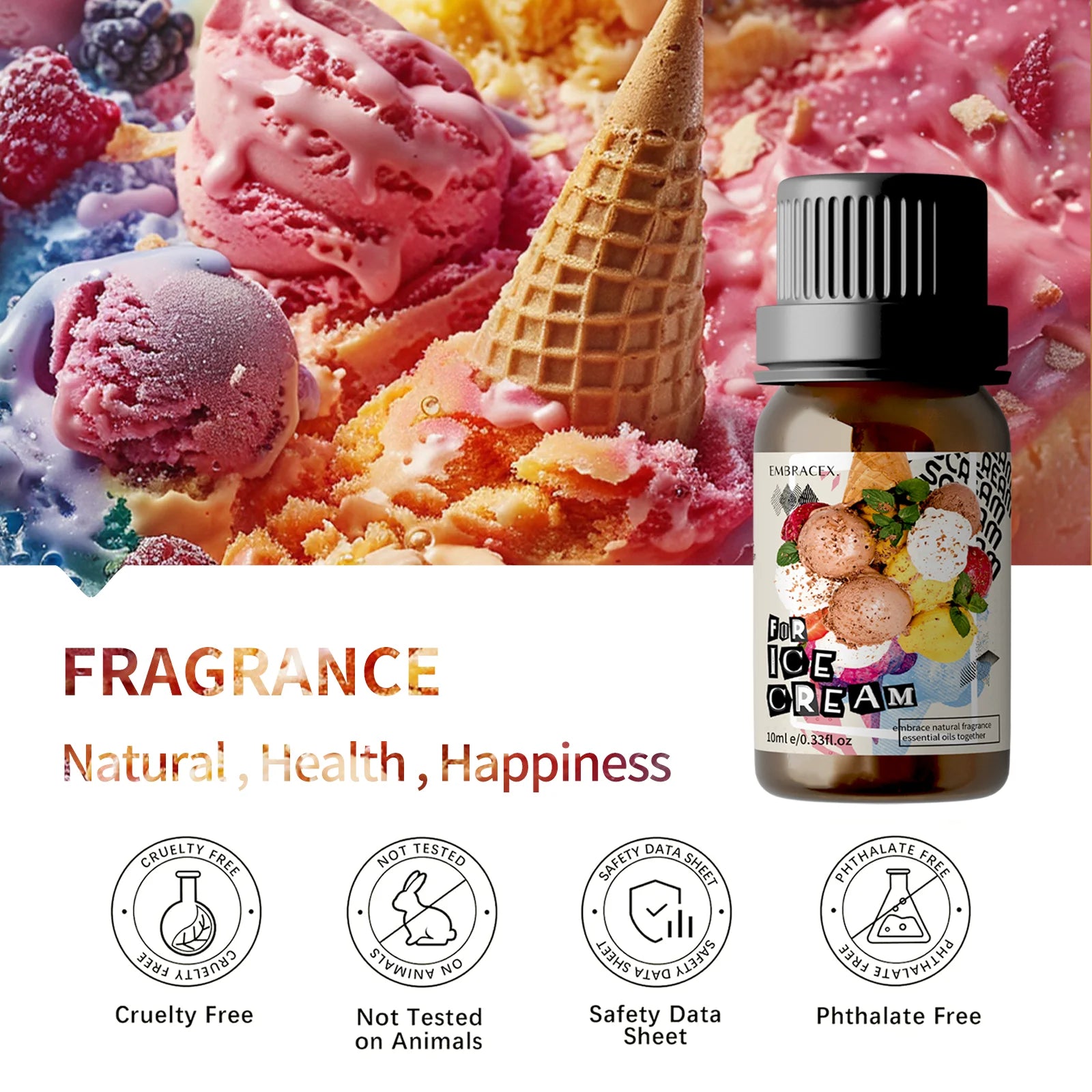 17-Pc Gourmet Essential Oil Set (17 x 10ml / 0.34 fl oz) – Long-Lasting Perfume Scents for Diffusers, Candles & DIY Gifts for Women