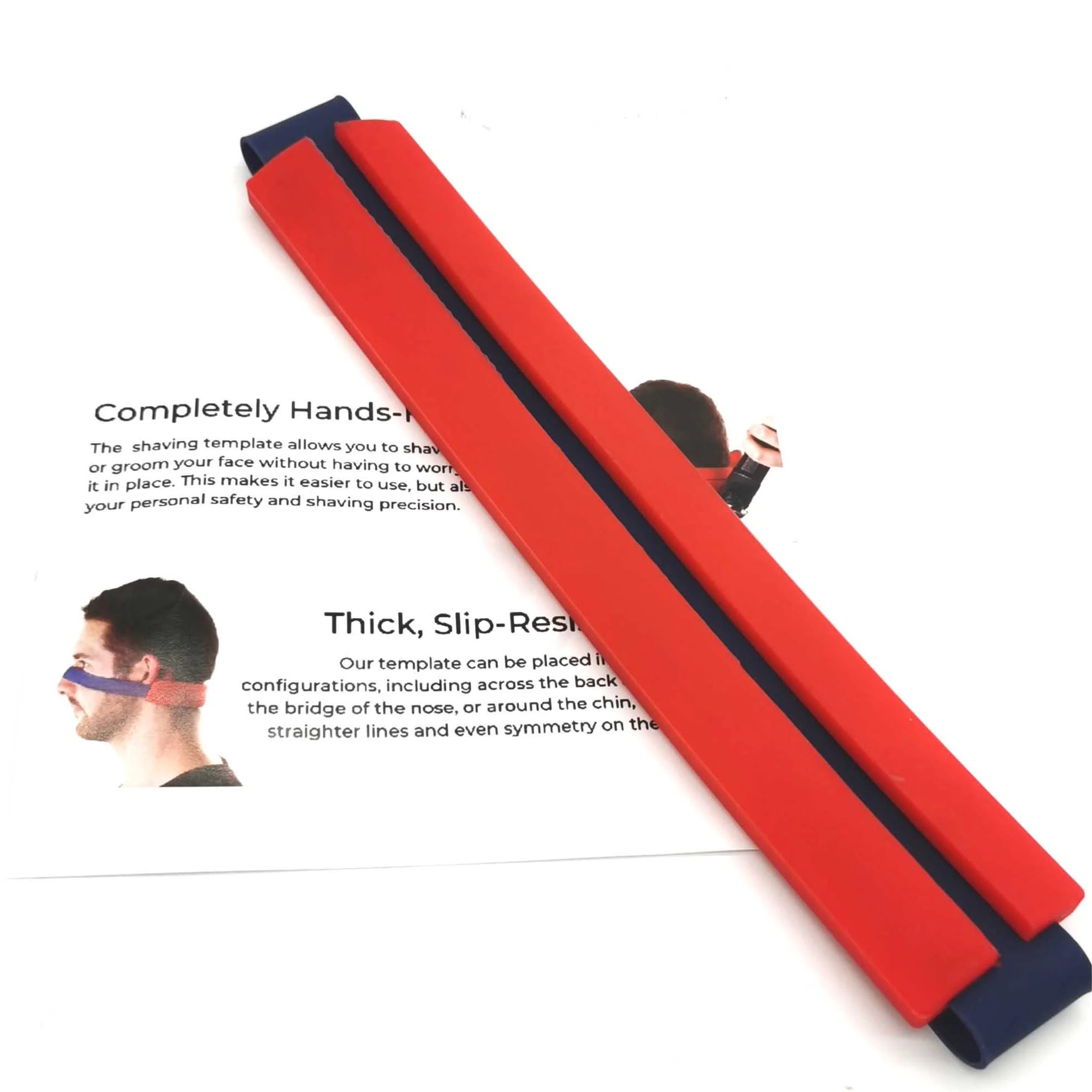 Adjustable Neckline Hair Trimming Template – Salon Haircut Guide & Barber Ruler for Precise Neckline Shaving