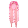 Extra Large Long Satin Sleep Bonnet with Elastic Band for Women – Nightcap for Sleeping & Shower