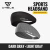 Moisture-Wicking Sports Headband Sweatband Non-Slip Elastic Workout Hairband (1/2/3-Pack) for Men & Women