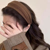 Vintage Leopard Print Soft Cotton Headband Elastic Fashion Hairband for Women & Girls